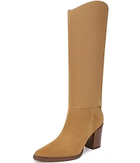 Sarto by Franco Sarto Jasmine Suede Western Inspired Tall Boots