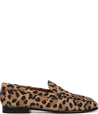 Sarto by Franco Sarto Lainey Leopard Print Suede Loafers