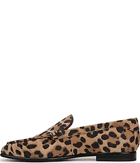Sarto by Franco Sarto Lainey Leopard Print Suede Loafers