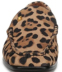 Sarto by Franco Sarto Lainey Leopard Print Suede Loafers