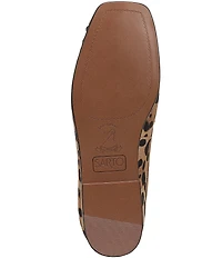 Sarto by Franco Sarto Lainey Leopard Print Suede Loafers
