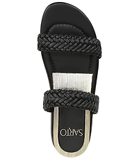 Sarto by Franco Sarto Maggie2 Banded Demi Wedge Slides