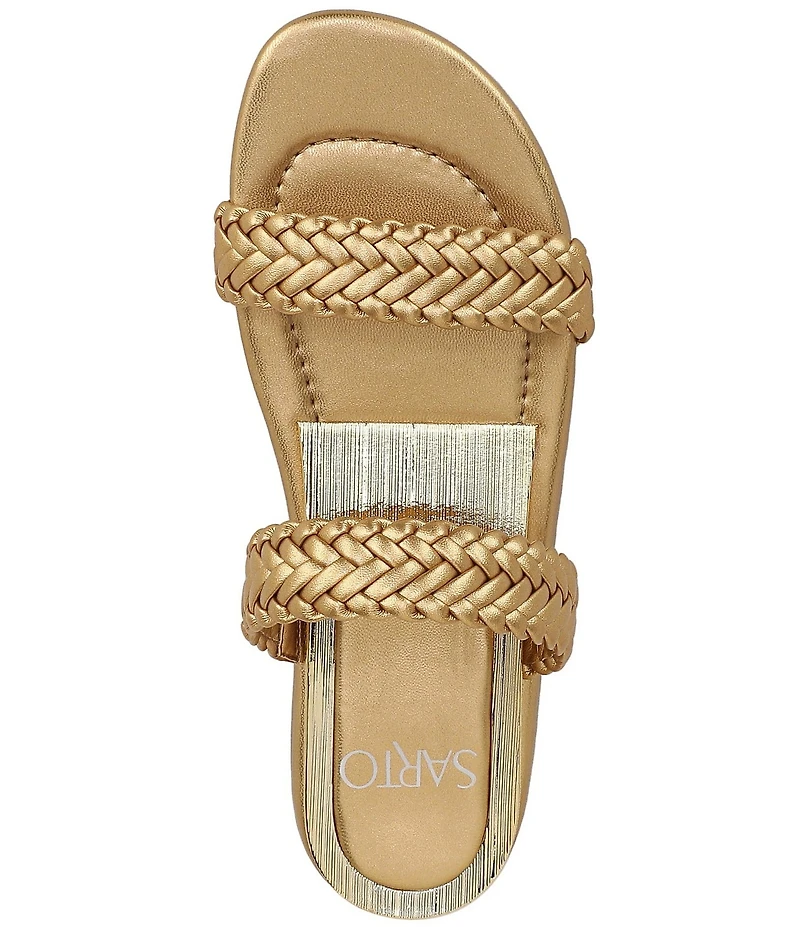 Sarto by Franco Sarto Maggie2 Banded Demi Wedge Slides