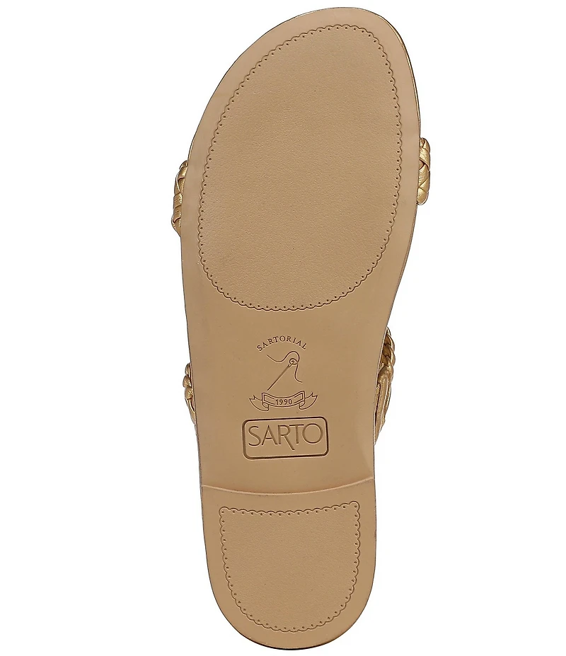 Sarto by Franco Sarto Maggie2 Banded Demi Wedge Slides