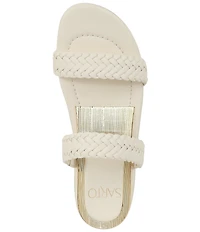 Sarto by Franco Sarto Maggie2 Banded Demi Wedge Slides