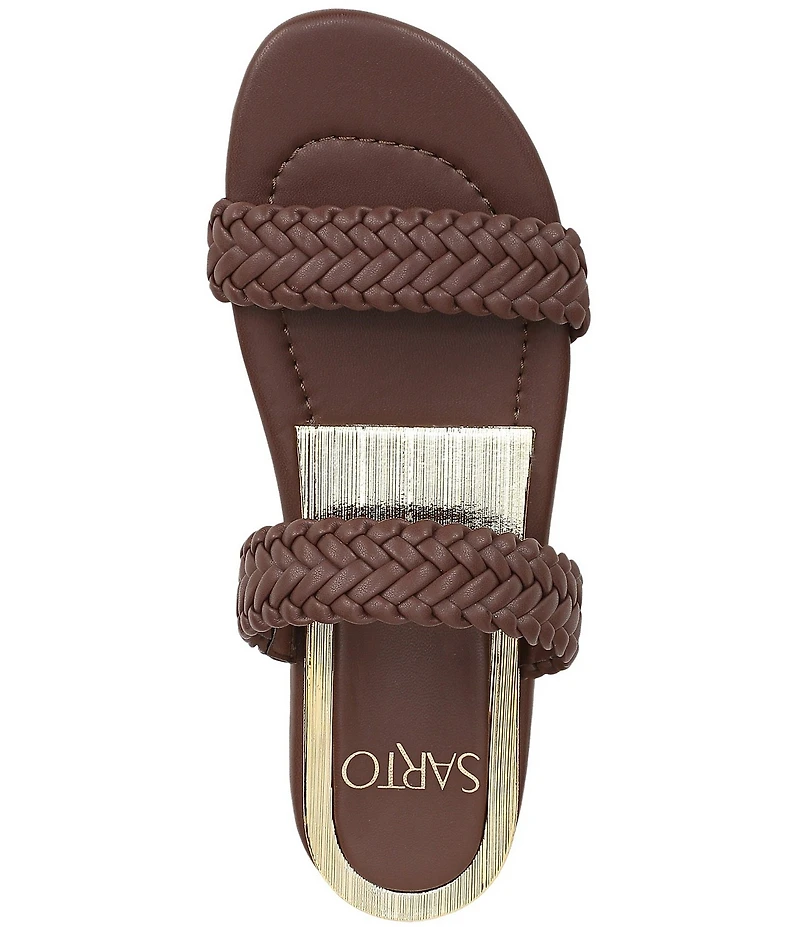 Sarto by Franco Sarto Maggie2 Banded Demi Wedge Slides
