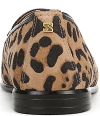 Sarto by Franco Sarto Minerva2 Leopard Print Suede Tassel Loafers