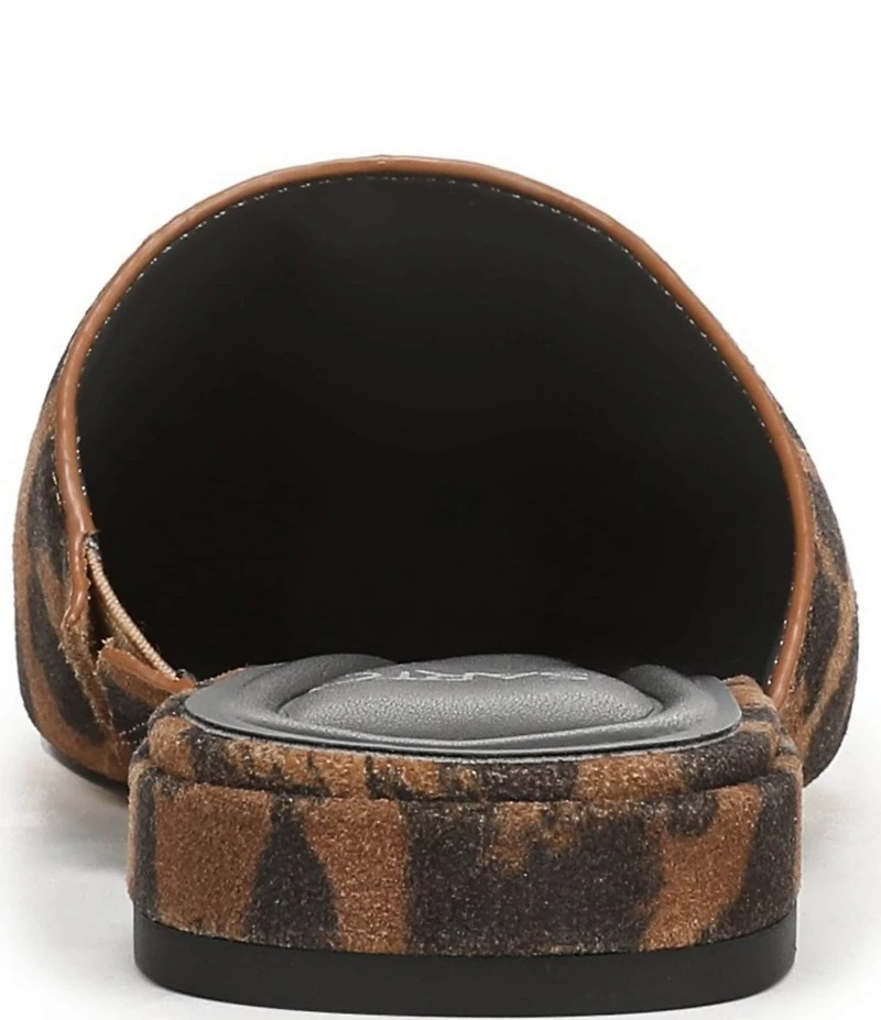 Sarto by Franco Sarto Olena Leopard Print Suede Mules
