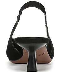 Sarto by Franco Sarto Raven 2 Suede Slingback Kitten Heel Pumps