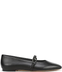 Sarto by Franco Sarto Rubina Leather Pointed Toe Mary Jane Ballet Flats