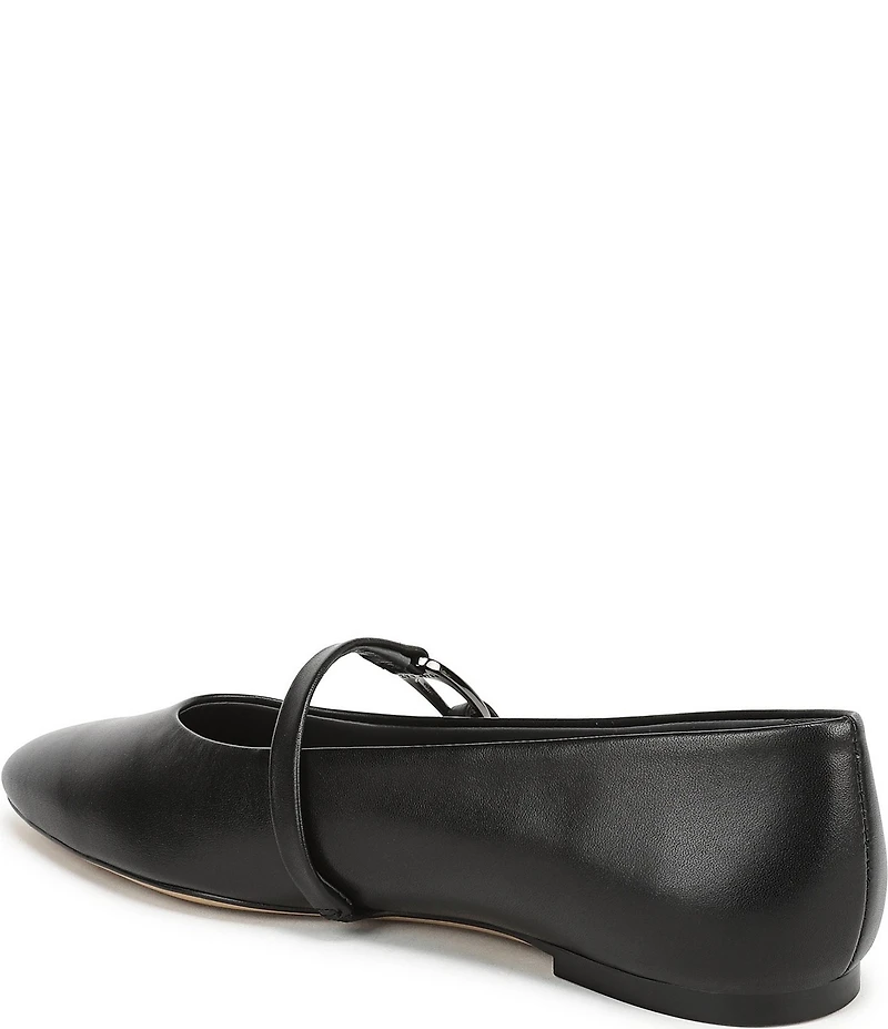 Sarto by Franco Sarto Rubina Leather Pointed Toe Mary Jane Ballet Flats