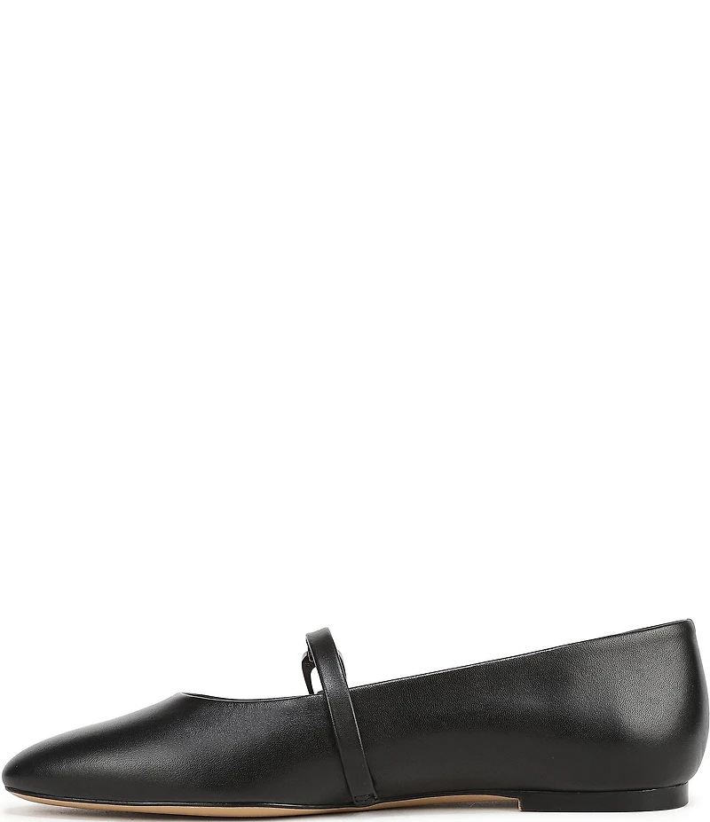 Sarto by Franco Sarto Rubina Leather Pointed Toe Mary Jane Ballet Flats