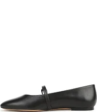 Sarto by Franco Sarto Rubina Leather Pointed Toe Mary Jane Ballet Flats