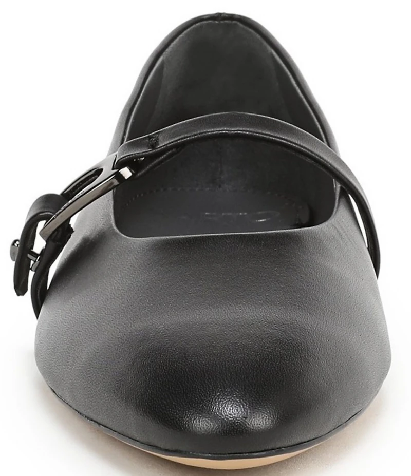 Sarto by Franco Sarto Rubina Leather Pointed Toe Mary Jane Ballet Flats