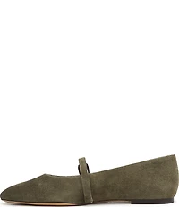 Sarto by Franco Sarto Rubina Suede Pointed Toe Mary Jane Ballet Flats