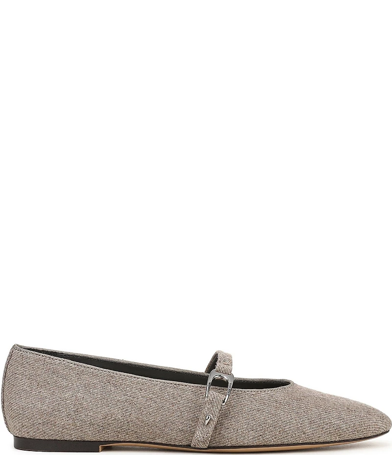 Sarto by Franco Sarto Rubina Twill Mary Jane Ballet Flats
