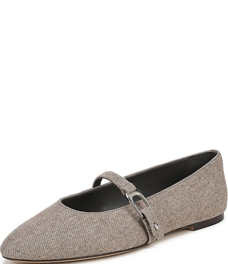 Sarto by Franco Sarto Rubina Twill Mary Jane Ballet Flats