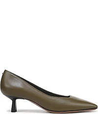 Sarto by Franco Sarto Ryan Leather Kitten Heel Pumps