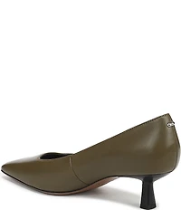 Sarto by Franco Sarto Ryan Leather Kitten Heel Pumps