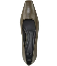 Sarto by Franco Sarto Ryan Leather Kitten Heel Pumps