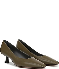 Sarto by Franco Sarto Ryan Leather Kitten Heel Pumps