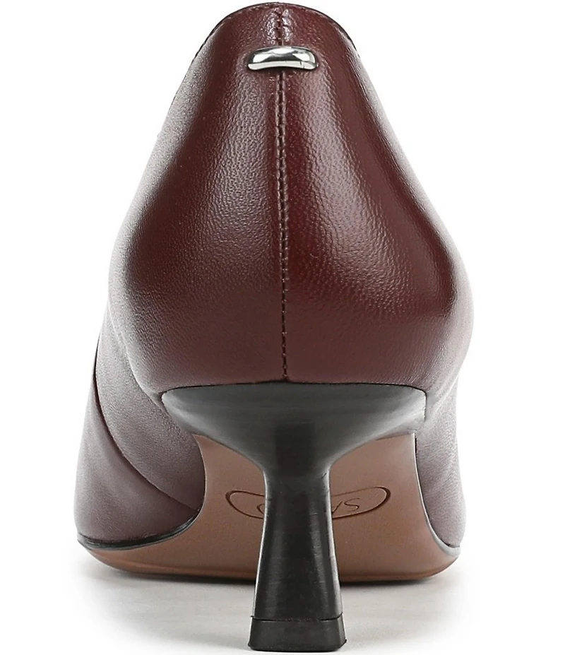 Sarto by Franco Sarto Ryan Leather Kitten Heel Pumps