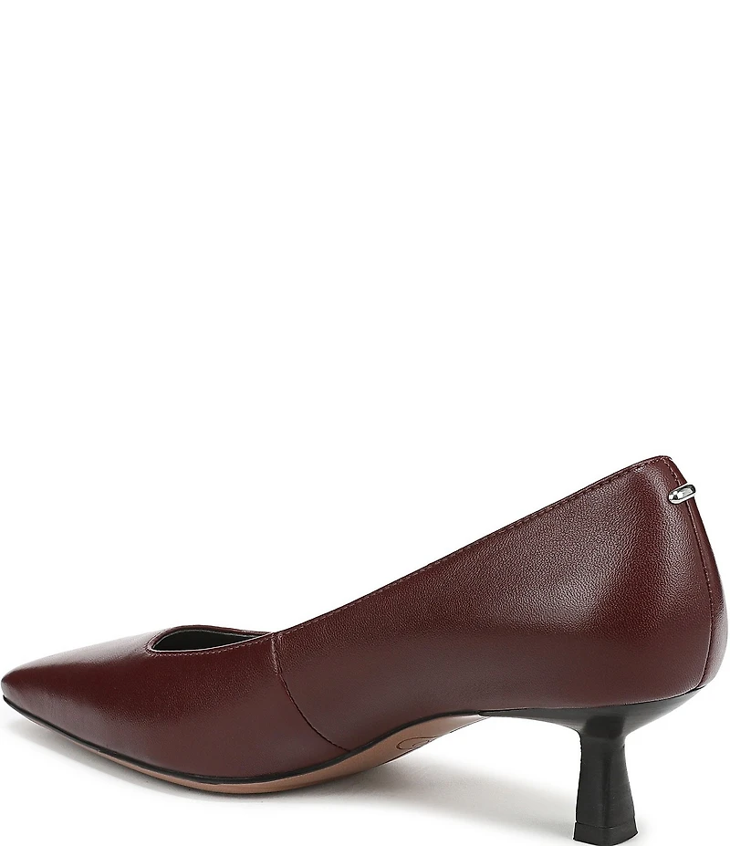 Sarto by Franco Sarto Ryan Leather Kitten Heel Pumps