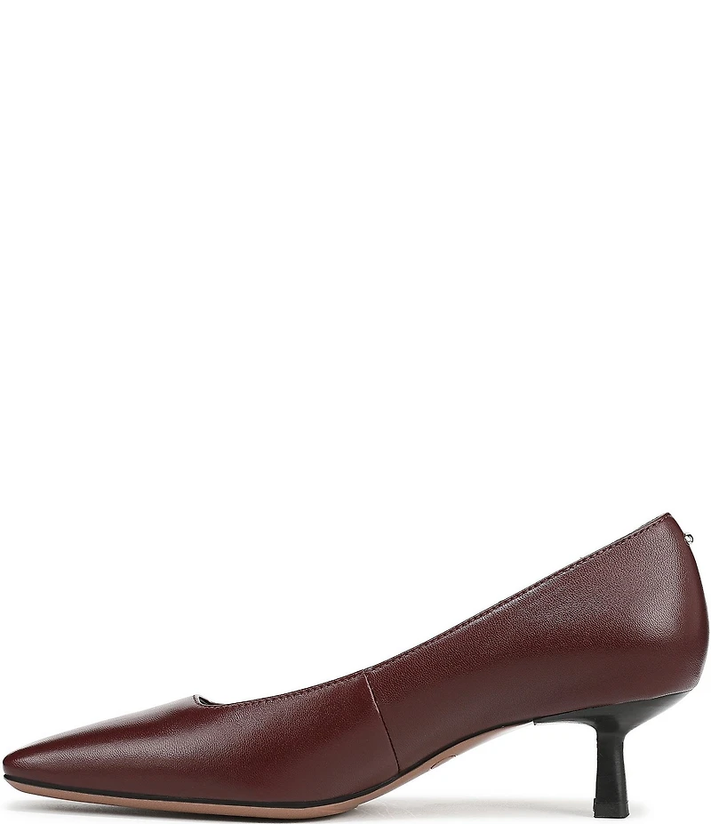 Sarto by Franco Sarto Ryan Leather Kitten Heel Pumps