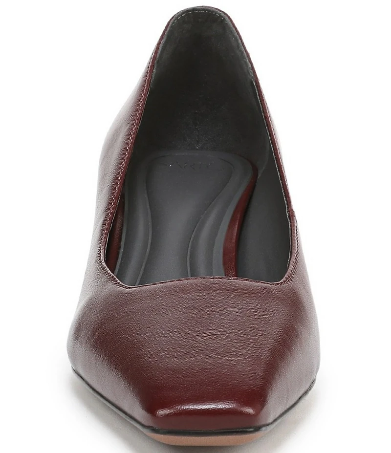 Sarto by Franco Sarto Ryan Leather Kitten Heel Pumps