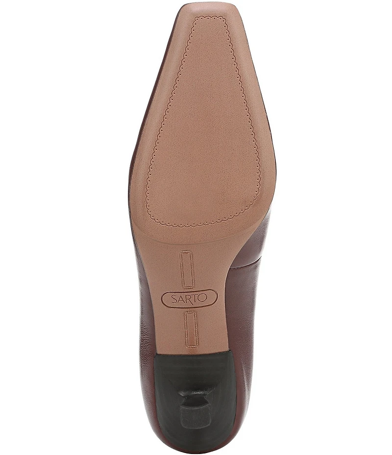 Sarto by Franco Sarto Ryan Leather Kitten Heel Pumps