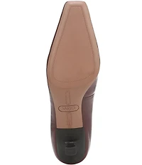 Sarto by Franco Sarto Ryan Leather Kitten Heel Pumps