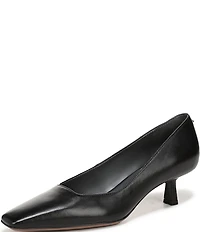 Sarto by Franco Sarto Ryan Leather Kitten Heel Pumps