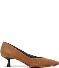 Sarto by Franco Sarto Ryan2 Suede Kitten Heel Pumps