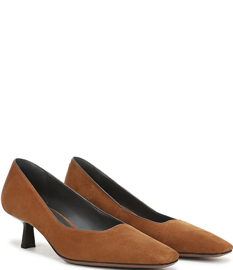 Sarto by Franco Sarto Ryan2 Suede Kitten Heel Pumps