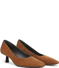 Sarto by Franco Sarto Ryan2 Suede Kitten Heel Pumps
