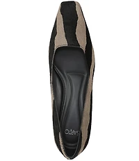 Sarto by Franco Sarto Ryan2 Zebra Print Calf Hair Kitten Heel Pumps