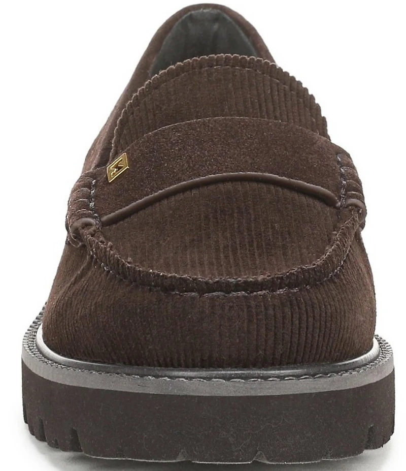 Sarto by Franco Sarto Saffron Corduroy Lug Sole Loafers