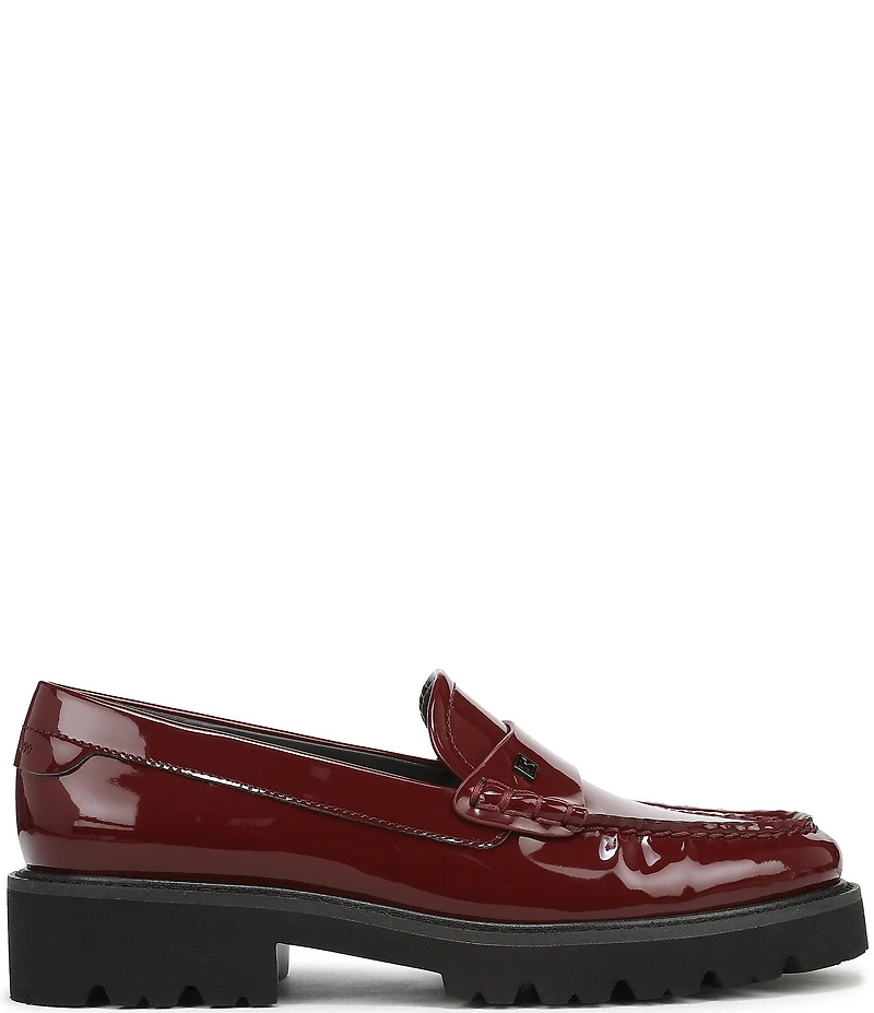 Sarto by Franco Sarto Saffron Patent Lug Sole Loafers