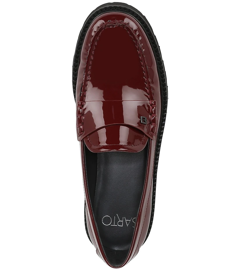 Sarto by Franco Sarto Saffron Patent Lug Sole Loafers