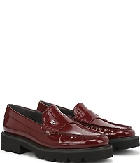 Sarto by Franco Sarto Saffron Patent Lug Sole Loafers