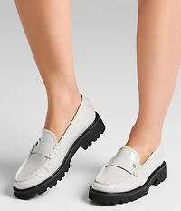 Sarto by Franco Sarto Saffron Patent Lug Sole Loafers