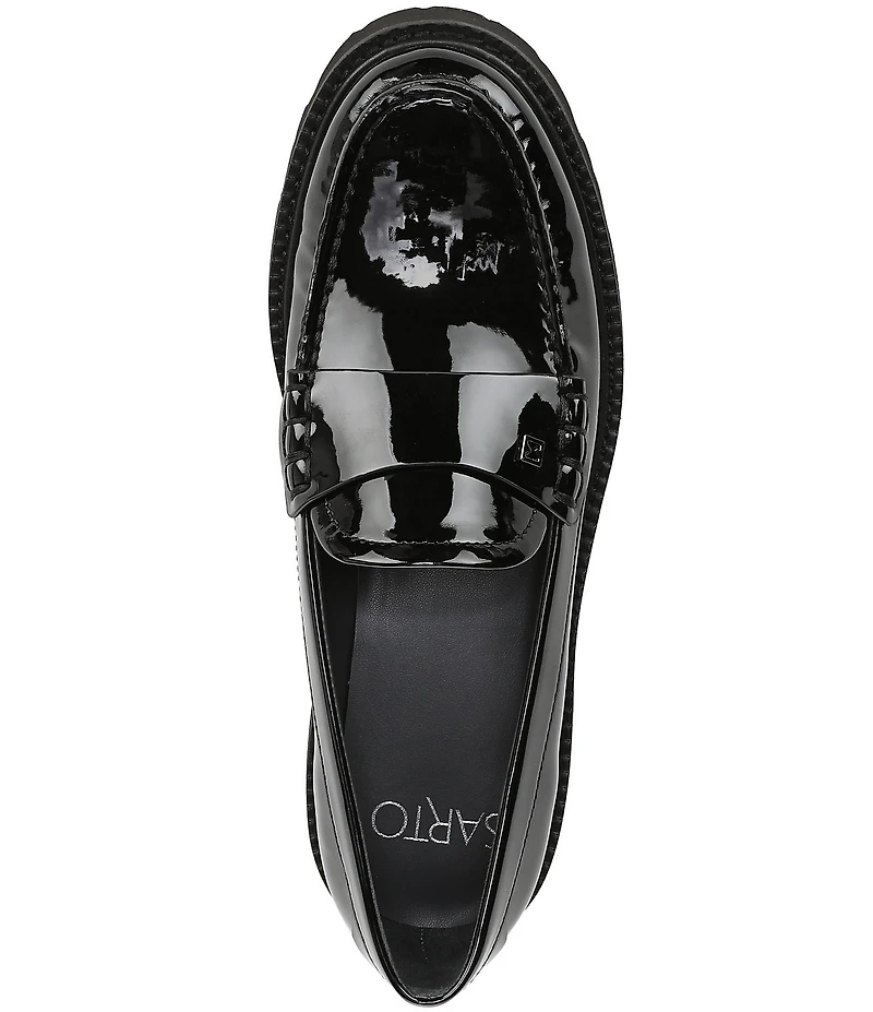 Sarto by Franco Sarto Saffron Patent Lug Sole Loafers
