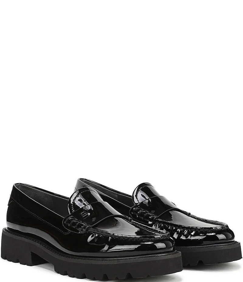 Sarto by Franco Sarto Saffron Patent Lug Sole Loafers