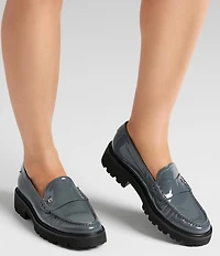 Sarto by Franco Sarto Saffron Patent Lug Sole Loafers