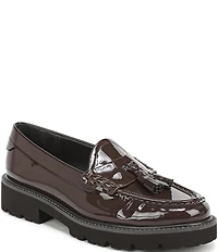 Sarto by Franco Sarto Sarika Patent Tassel Lug Loafers