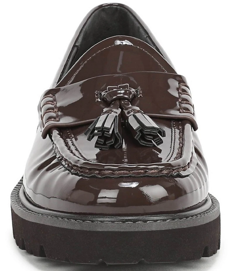 Sarto by Franco Sarto Sarika Patent Tassel Lug Loafers
