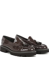 Sarto by Franco Sarto Sarika Patent Tassel Lug Loafers