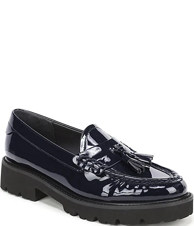 Sarto by Franco Sarto Sarika Patent Tassel Lug Loafers