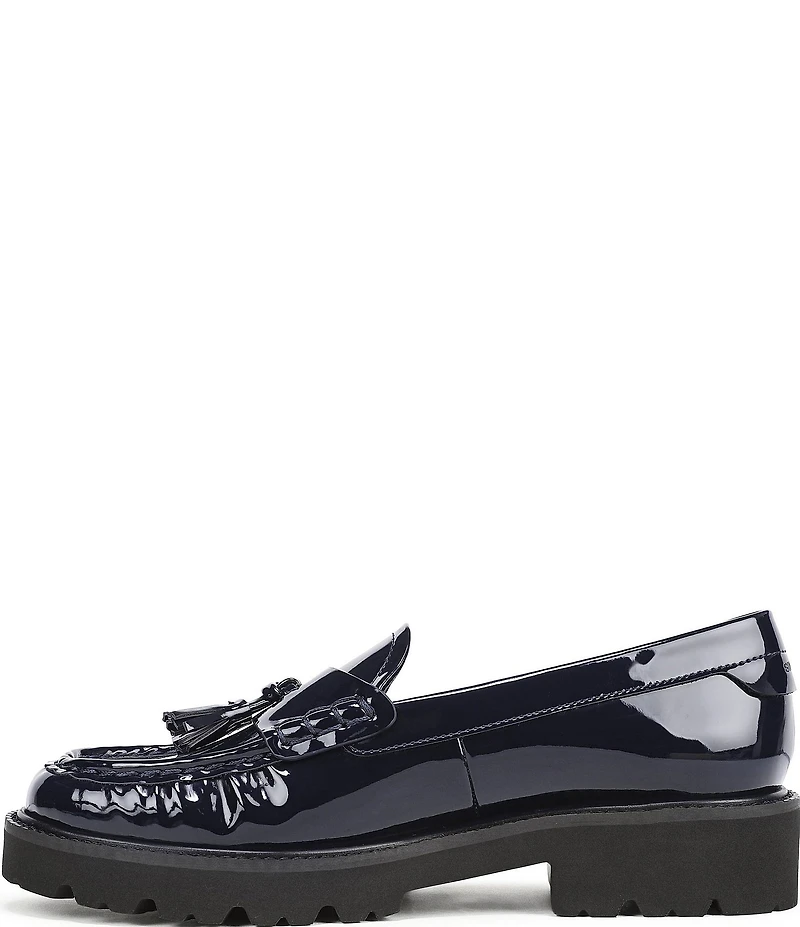 Sarto by Franco Sarto Sarika Patent Tassel Lug Loafers
