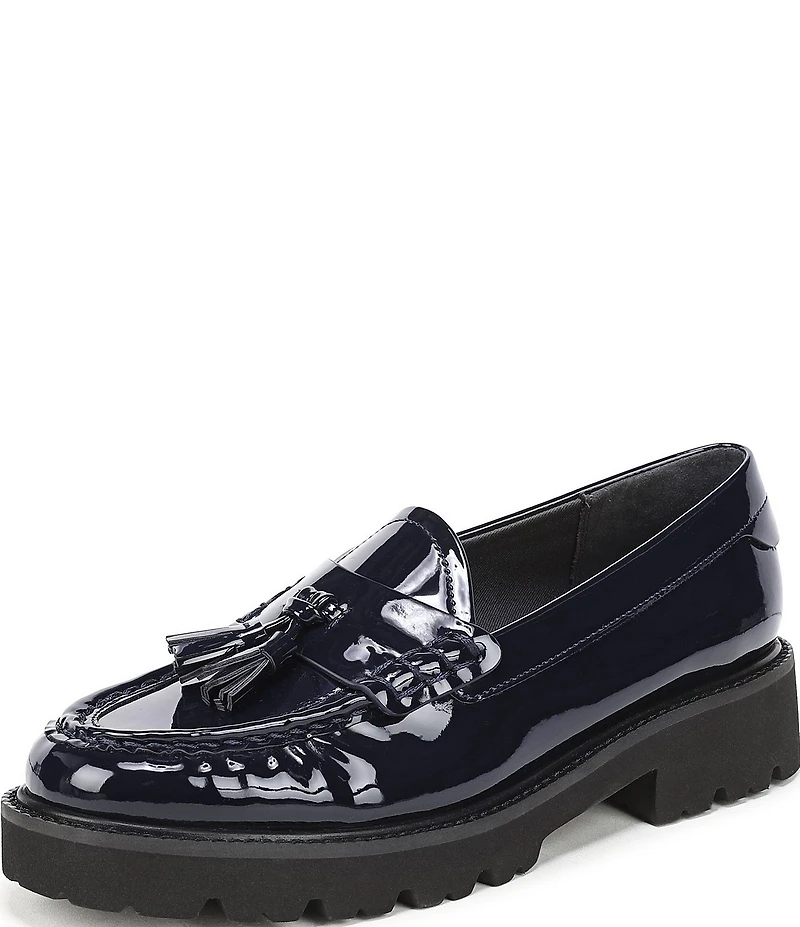 Sarto by Franco Sarto Sarika Patent Tassel Lug Loafers